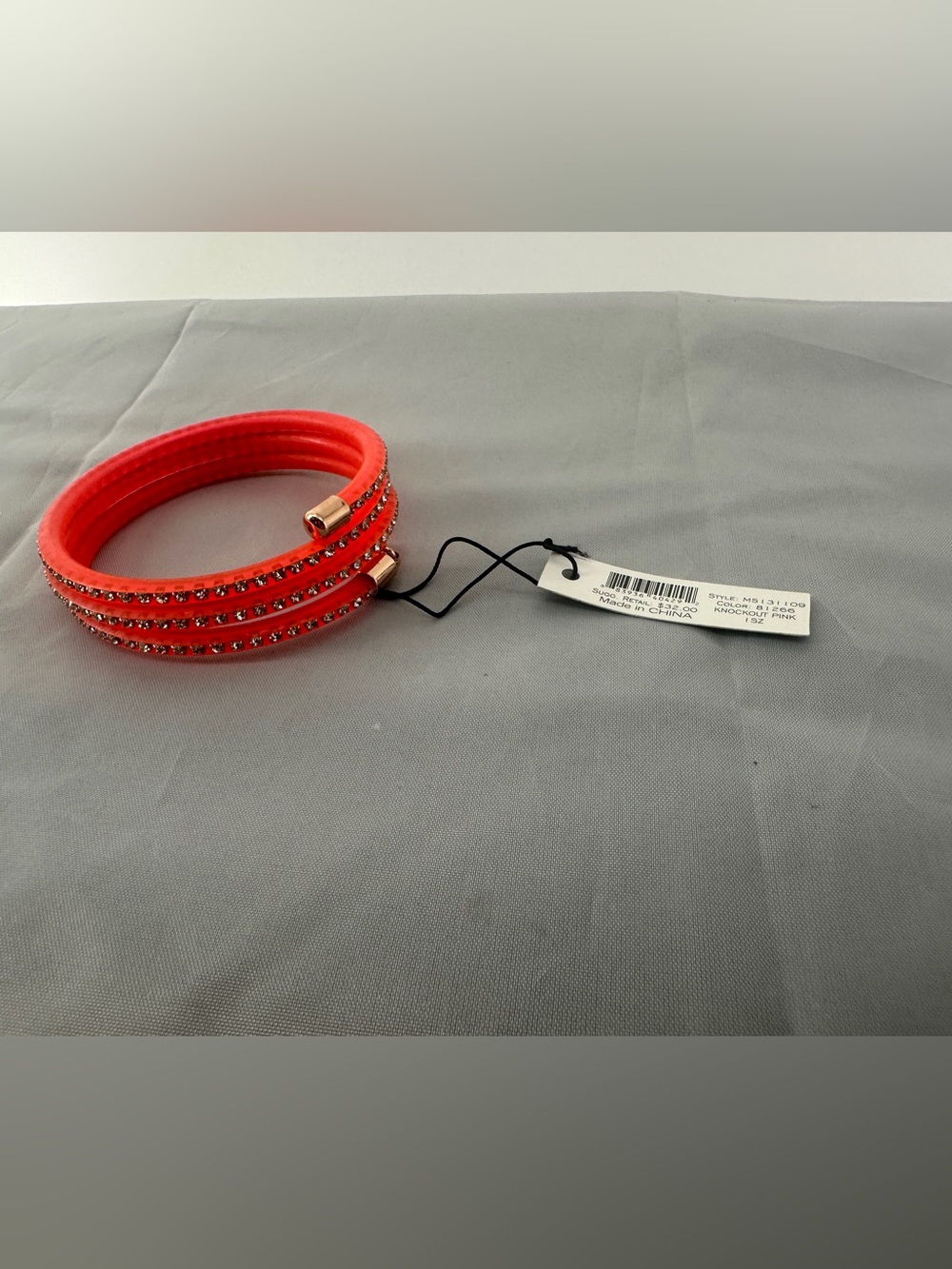 Marc by Marc Jacobs red bracelet bangle